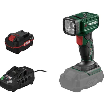 PARKSIDE® Aku ruční LED reflektor PLHLA 20 Li A1, 4 Ah