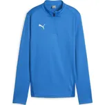 Dámské triko PUMA TEAMGOAL TRAINING 1/4 ZIP WM 658631-02 E.BLU.LEMON/WHITE/TEAM ROYAL S