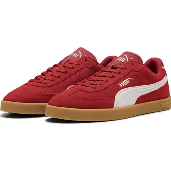 Dámská fitness obuv Boty PUMA CLUB II ERA SUEDE 400717-08 FORATRED/P.WHITE/PUMA GOLD EU 39 (UK 6)