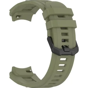 Řemínek na hodinky Silikonový řemínek pro Xiaomi Amazfit T-Rex 3 Pro 48mm - Zelený