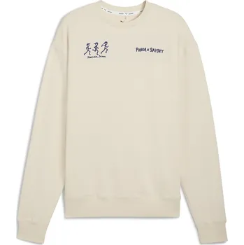 Pánská mikina Pánská mikina PUMA UNISEX X SAYSKY LS KNIT 527557-87 ALPINE SNOW XL