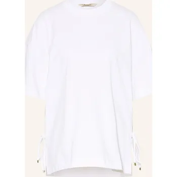 Dámské tričko Barbour Dámské Oversized Tričko Marron, bílá, 40