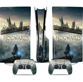 Obal na herní konzoli Polep na konzoli PS5 SLIM diskovou verzi Hogwarts Legacy (PS5)