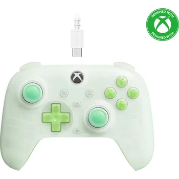 Gamepad 8BitDo Ultimate Mini Wired Controller Clear Green (XONE/XSX/Windows)