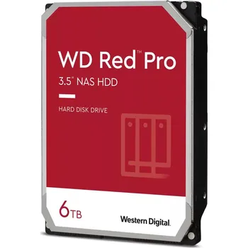 Ukládání dat Western Digital WD RED Pro NAS WD6005FFBX 6TB, SATA III 3.5", 256MB 7200RPM, 238MB/s, CMR WD6005FFBX