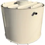 Dvouplášťová kruhová odpadní jímka - 3 m3