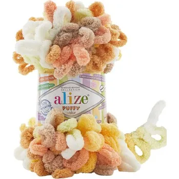 Galanterie Příze Puffy color, 6528