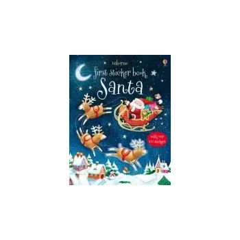 První čtění First Sticker Book Santa - Taplin, Sam