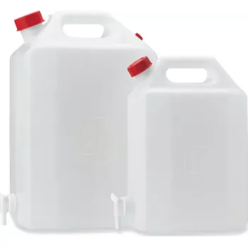 Kanystr HDPE KANYSTR 10 L S VÝPUSTNÝM KOHOUTKEM + 1X UZÁVĚR S MEZIIVÍČKEM A VÍČKEM (OZN.3610)