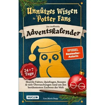Příroda Unnützes Wissen für Potter-Fans ¿ Der inoffizielle Adventskalender - Bopp, Lisa Marie