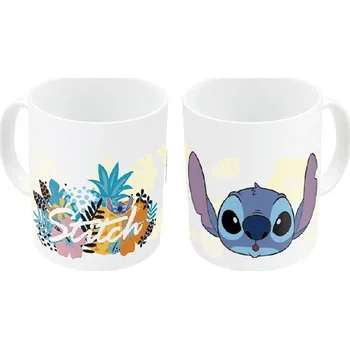 Hrnek - keramický 315 ml, Stitch - Tropical