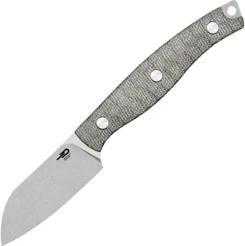 kapesní nůž Bestech Heidi 14C28N, Stonewash, Micarta - OD Green BFK07C