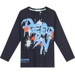 CHLAPECKÉ TRIČKO tm.modré Kugo HC9358