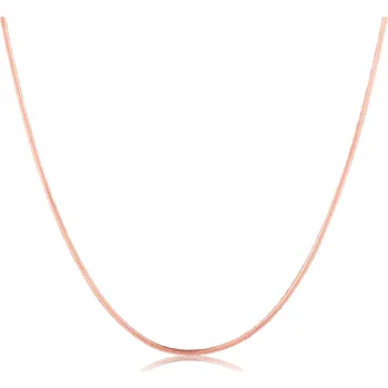 Řetízek JVD Dámský přívěskový stříbrný rose gold řetízek ryz. 925/1000 SVLCCDT0RJ12042