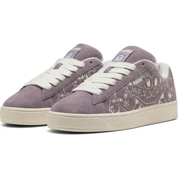 Pánská fitness obuv Pánské boty PUMA SUEDE XL RIPNDIP 403651-01 PLUM JAM/WARM WHITE EU 42 (UK 8)