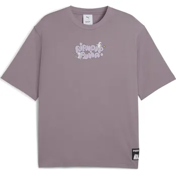 Pánská móda Pánské triko PUMA X RIPNDIP BOXY TEE 632413-64 PLUM JAM M