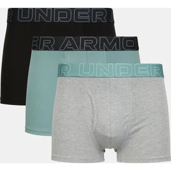 Boxerky Pánské boxerky Under Armour M UA Perf Cotton 3in - 3 1383891-053 LG