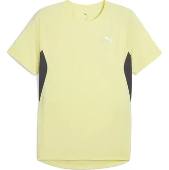 Pánské tričko Pánské triko PUMA RUN VELOCITY TEE (POLY) 526600-35 GOLD MOON M