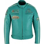 Pánská Kožená Bunda Signal LTD Brixton Modrá Velikost: M