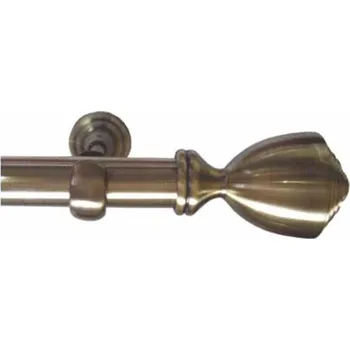 URBÁNEK Garnýže IT - koncovka pr.25 mm Rossa - Antická mosaz