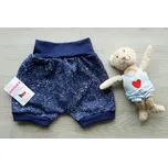 AMÁLKA Bavlněné letní kraťasy s náplety, mořský svět Velikost: 80-86