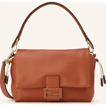 Kabelka Fendi Dámská Kabelka Mamma Baguette Medium, koňaková / zlatá,...
