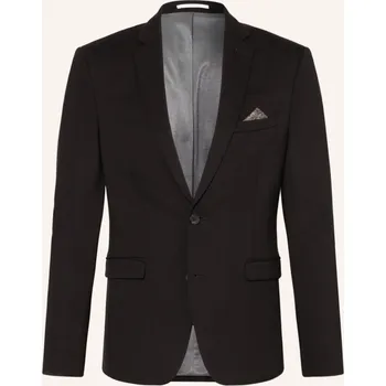 Pánské sako Paul Pánské Oblekové Sako Slim Fit Z Žerzeje, 790 black, 46