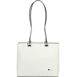 Dámská kabelka na rameno bílá - Delami Velvet Touch bílá
