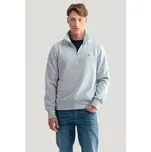 MIKINA GANT REG SHIELD HALF ZIP SWEAT STORMY SEA