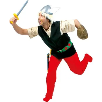 Karnevalový kostým Pánský kostým Asterix 52-54 L