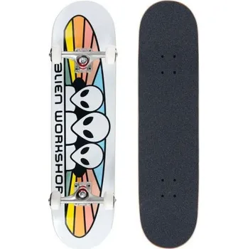 Skateboard SK8 KOMPLET ALIEN Spectrum - bílá - 7.75 + při osobním odběru 1 740 Kč