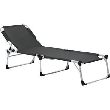 Zahradní lehátko Zahradní lehátko Genova, šedé