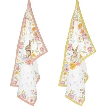 Utěrka Velikonoční utěrka set 2ks Tres Jolie 70x50 cm, Easy Life