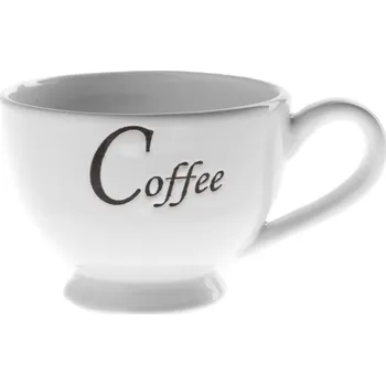 Šálek Coffee 180 ml, bílá keramika