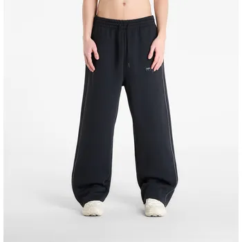 Dámské kalhoty Kalhoty New Balance Linear Graphic Fleece Pant Black L