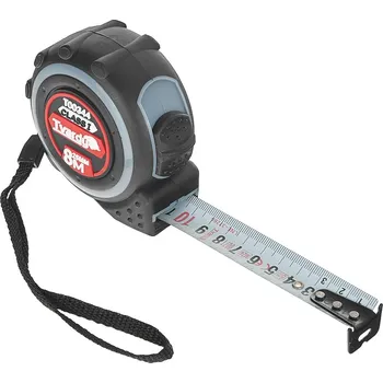 metr Svinovací metr, oboustranný, nylonový, 8 m x 25 mm, třída 1