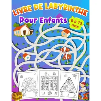 První čtění LIVRE DE LABYRINTHE Pour Enfants 8 a 12 ans - Foblood, Olsson