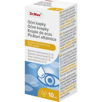 Oční kapky Dr. Max Oční kapky suché oči 10 ml