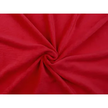 Minky hladké / jemný plyš SAN, střední, 16 (163) červená