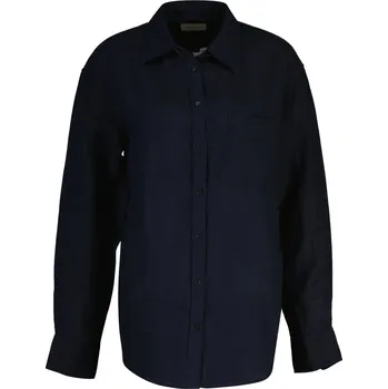 KOŠILE GANT REL LINEN LS SHIRT BLACK
