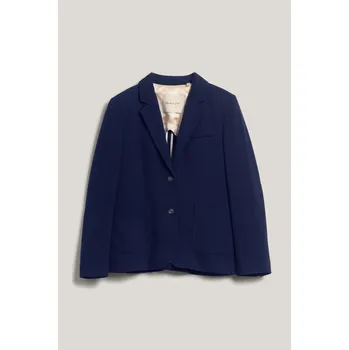 Dámské sako SAKO GANT SLIM PIQUE BLAZER EVENING BLUE