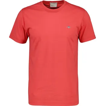 TRIČKO GANT SLIM SHIELD SS T-SHIRT ROSE RED