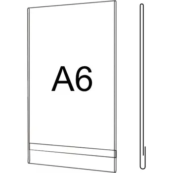 Plastova Kapsa O A6 na výšku Plastova Kapsa O A6 na výšku - 1 ks