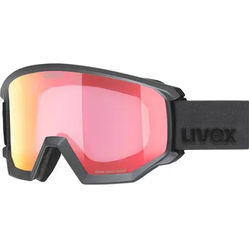 Motocyklové brýle Brýle - UVEX Athletic CV - Black Matt / Red Purple