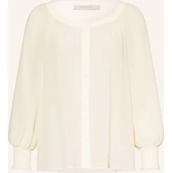 Dámská halenka Herzens Dámská Hedvábná Blůza, krémová, 34