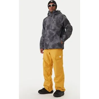 DC Shoes Lyžařská bunda Basis Print ADYTJ03081 Šedá Regular Fit L