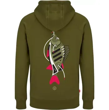 Pánská mikina KUMU - Mikina Earn Your Stripes Hoodie vel. 3XL