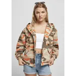 Urban Classics Dámská oversized bunda Camo Parka s cihlovou