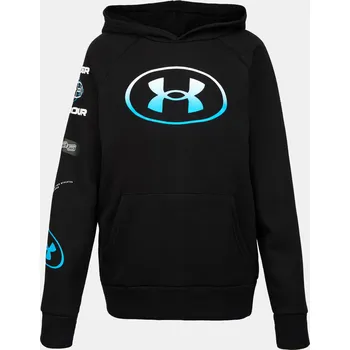 Chlapecká mikina Under Armour Chlapecká mikina UA Rival Fleece Graphi 1379927-001 Černá YXL