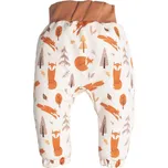 Dětské softshellové kalhoty s membránou Monkey Mum - Liščí